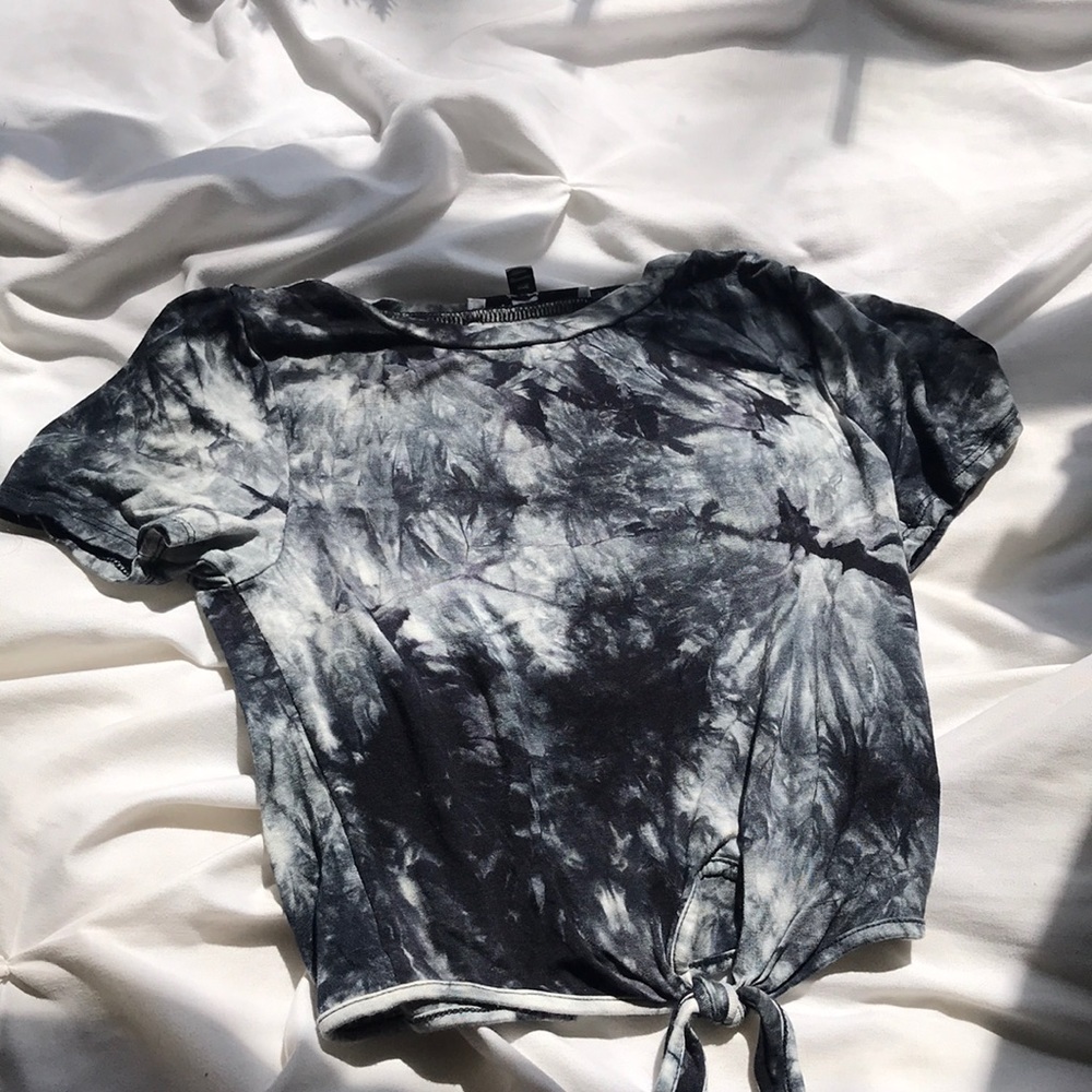 Tie dye crop top